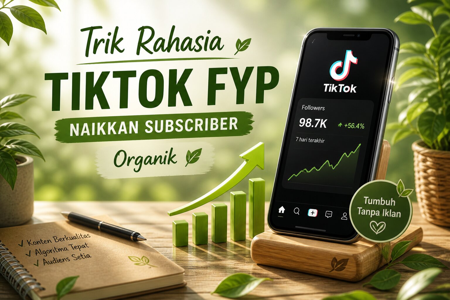Optimasi Siklus Konten TikTok 2026 untuk Membangun FYP Stabil dan Subscriber Organik Berbasis Data Berulang
