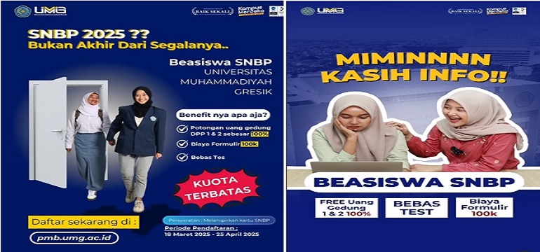 UM Gresik Siap Wujudkan Mimpimu dengan Beasiswa dan Kesempatan Baru