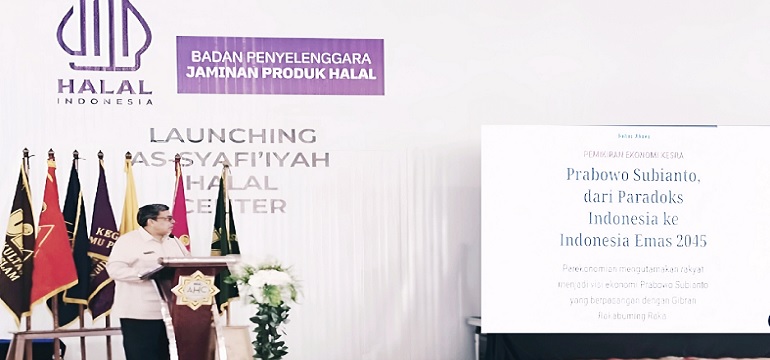 Industri Halal Menjadi Salah Satu Pilar Pertumbuhan Ekonomi Sebesar 8%
