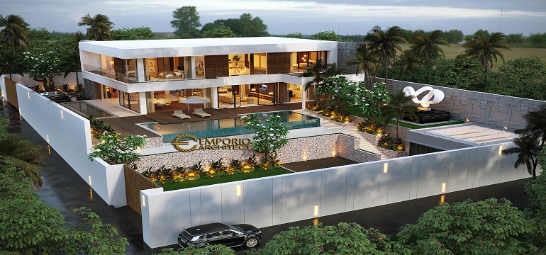 Desain Rumah Klasik yang Megah Dari Emporio Architect