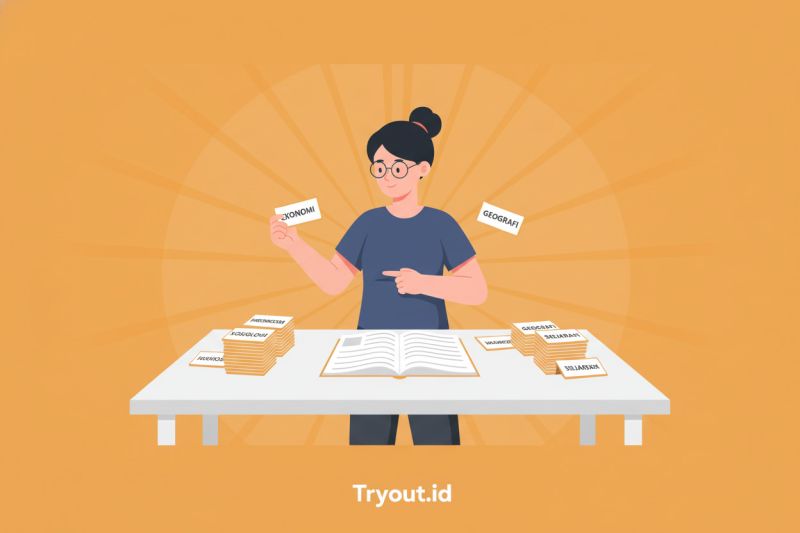 Evolusi Strategi Pembelajaran Digital Berbasis Evaluasi Adaptif untuk Ujian Masuk UPI Melalui Tryout.id