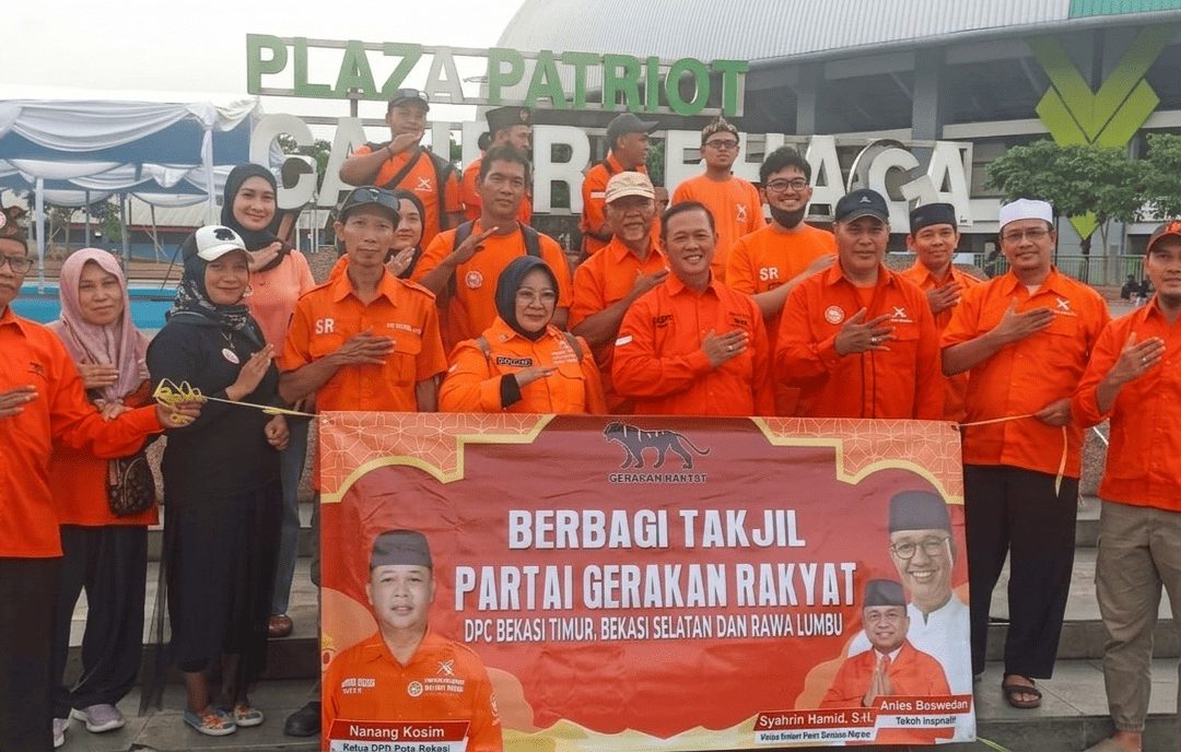 Gerakan Rakyat Kota Bekasi Tebar Semangat Ramadan dengan 500 Paket Takjil Gratis