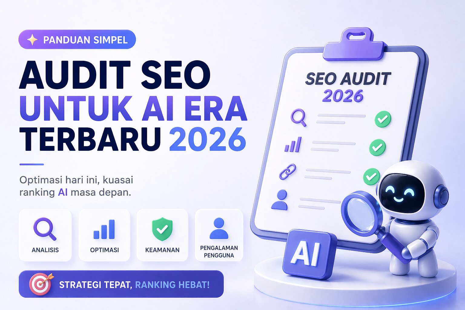 Strategi Audit SEO Prediktif Berbasis AI untuk Mengantisipasi Perubahan Algoritma Mesin Pencari di Tahun 2026