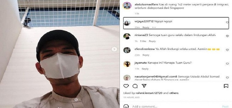 Singapore Sudah Lama Anti Islam, Jangan Heran Ustad Abdul Somad Di Deportasi
